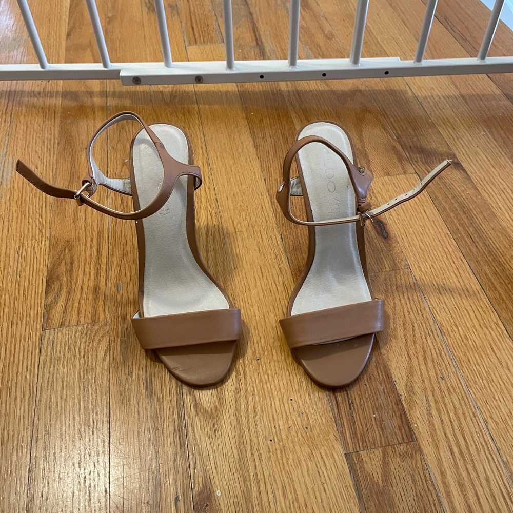 Aldo heel sandals